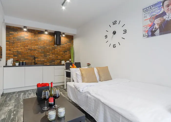 Lumina With Parking, Balcony Apartamento Łódź