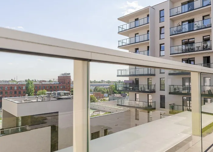 Lumina With Parking, Balcony Daire Łódź