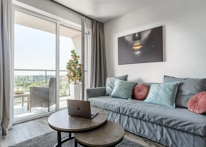 Lumina With Parking, Balcony Apartamento Łódź